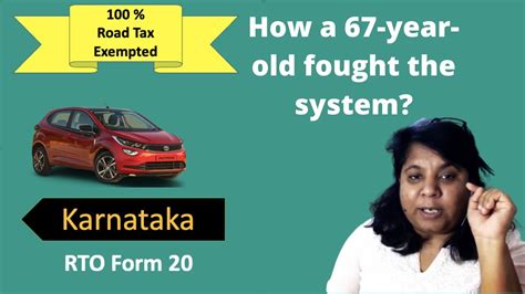 Adapted Vehicle | Karnataka | No Car Modification | 100% Road Tax