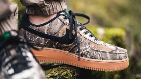 Stand Out And Blend In With The Nike Air Force 1 Realtree The Sole