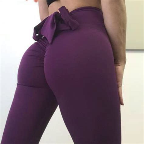 Dry Fit Fitness Booty Scrunch Butt Leggings Workout Wear Pants