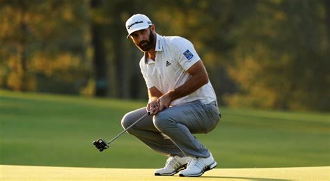 Dustin Johnson Painting A Masterpiece After 3 Rounds At Masters
