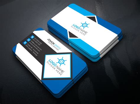 Business Card Design With 04 Concept By Mdronydesigner Codester