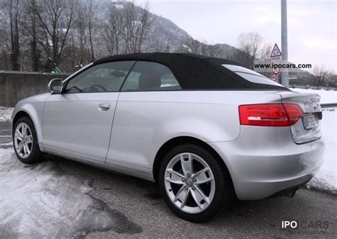 2010 Audi 16 Tdi 105 Dpf Ambition 2p A3 Cabriolet Car Photo And Specs