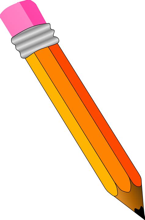 Colored Pencil Clip Art Sharpened Pencil Cliparts Png Download Free Transparent