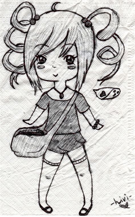 Anime Girl Doodle By Sasuke7117 On Deviantart