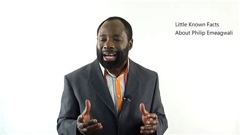 Little Known Facts About Philip Emeagwali Famous Scientists And
