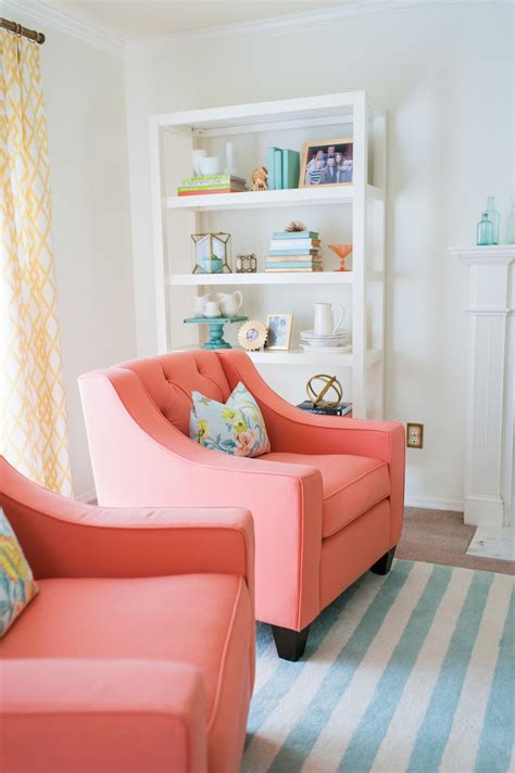 Whimsical Living Room Full Of Color
