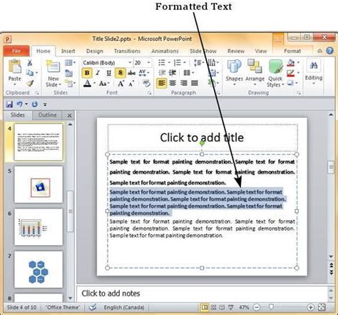 Powerpoint Apply Formatting In Powerpoint Tutorial Desk