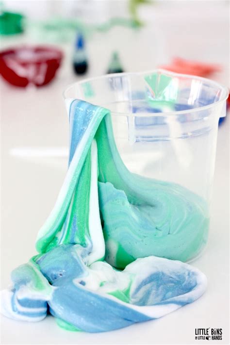 Make Stretchy Slime For Kids With No Borax Powder Or Liquid Starch