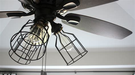 If you pull too hard on the pull chain the chain can break or come out of its socket. DIY makeover for ceiling fans - TODAY.com