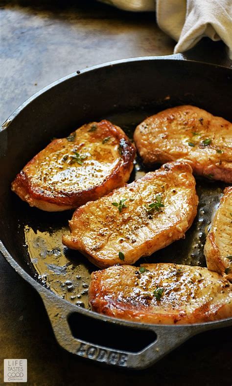 Pork chops are one of the easiest proteins to prepare for a simple weeknight meal. Pan-Seared Boneless Pork Chops (With images) | Cooking ...