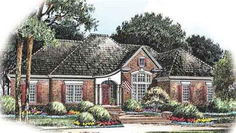 Ranch style house plans, floor plans & designs. Mt. Paran Ranch - Stephen Fuller, Inc. | Southern Living ...