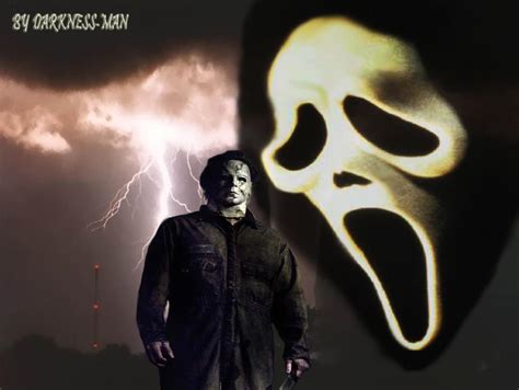 Ghostface Vs Michael The Movie By Darkness Man On Deviantart