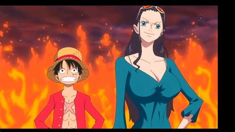 One Piece Sexy Moment Nico Robin Takes Off Her Clothes Youtube