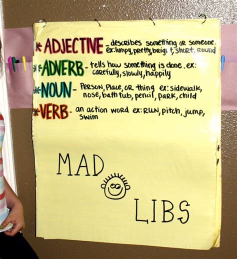 Diy Giant Mad Libs Book Laminate And Reuse Year After