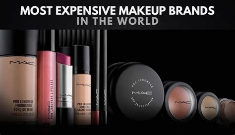 Most Expensive Makeup Products