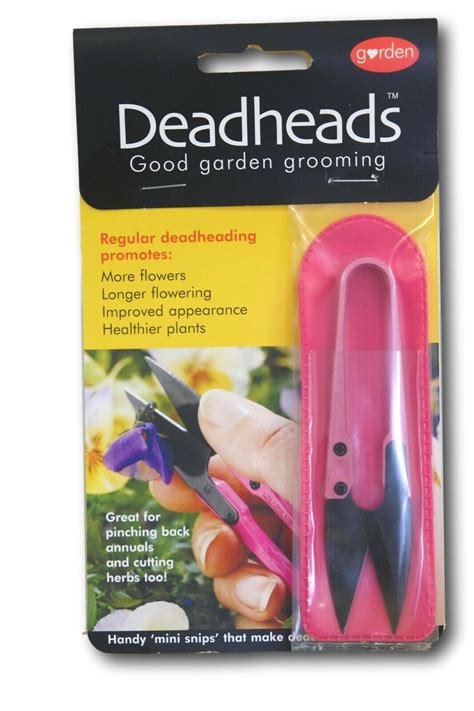 Deadheads Garden And Herb Plant Rose Flower Deadheading Snips Assorted
