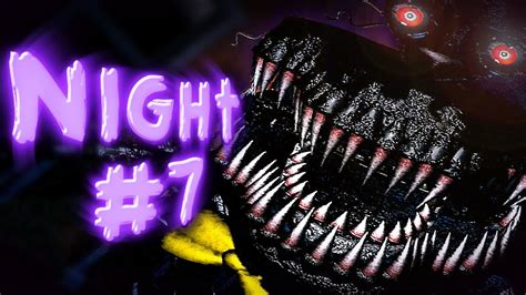 Five Nights At Freddys 4 Night 7 Complete Nightmare Mode