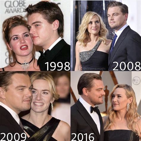 Quotleonardo Dicaprio And Kate Winslet Then And Now 1997