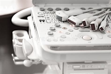 Medical Equipment Ultrasonic Scanner Stock Image Image Of Machine