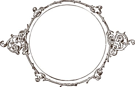 Simple Circle Frame Transparent Png Stickpng
