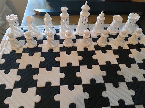 3d Printed Chess Set