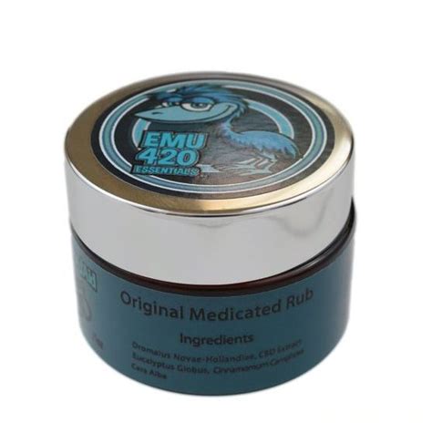Cannariginals Emu 420 Essentials Gold Original Medicated Rub Medical