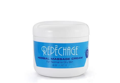 Repechage Herbal Massage Cream 8oz Color Mid Atlantic