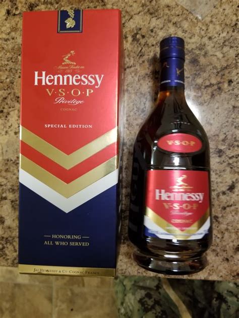 Hennessy Privilège Vsop Special Edition Honoring All Who Served 750ml Catawiki