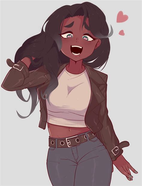 Anime drawing manga painting, anime, black hair, fictional character png. Picture (c) Enecoobot | Black anime characters, Black girl magic art, Character art