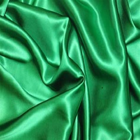 Emerald Green Satin Fabric Polyester 150cm