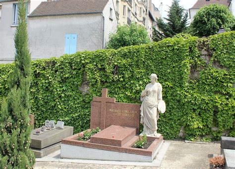 Tombe De Maurice Utrillo Montmartre Cimetière Saint Vincent