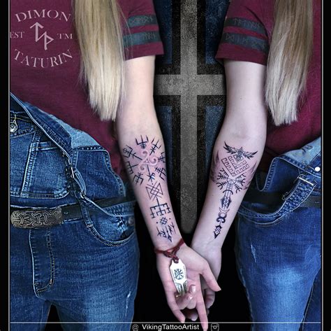 Valkyrietattoos Dimontaturin Viking Tattoos Celtic Tattoos