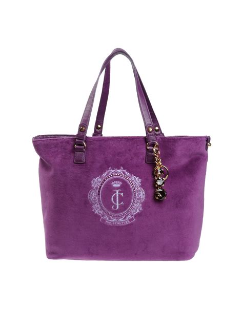 Juicy Couture Large Fabric Bag In Purple Lyst
