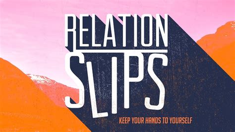 Relationslips Keep Your Hands To Yourself Youtube