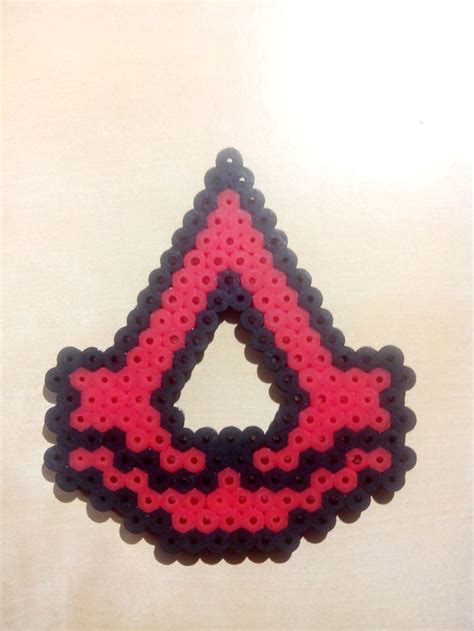 Assassin S Creed Logo Perler Bead Patterns Beading Patterns Perler