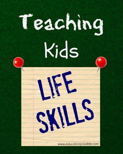 Teaching Kids Life Skills Special Education High