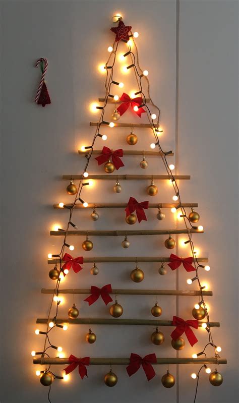 Christmas Tree Árbol De Navidad En La Pared Christmastree Ideas Para