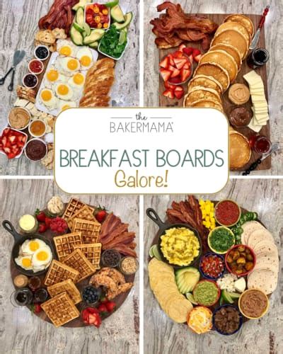 Breakfast Boards Galore The BakerMama