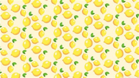 Yellow Lemons Pattern Hd Boho Aesthetic Wallpapers Hd Wallpapers Id