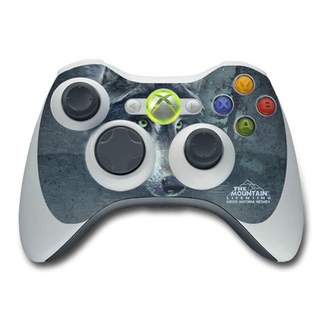 Xbox 360 Controller Skin Wolf Reflection By Antonia