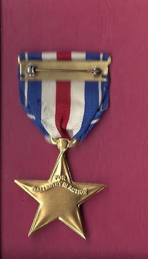 Wwii Ww2 Us Silver Star Military Award Medal Etsy Uk