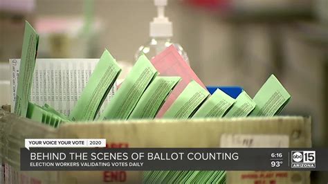 Maricopa County Begins Tabulating Early Ballots