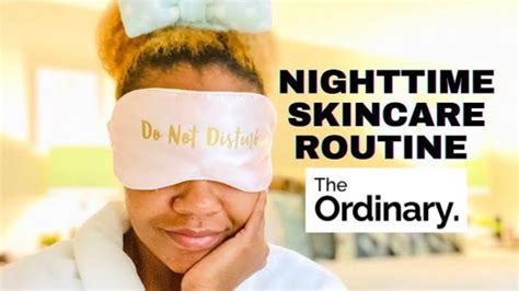 Nighttime Skincare Routine For Oily Acne Prone Skin Youtube