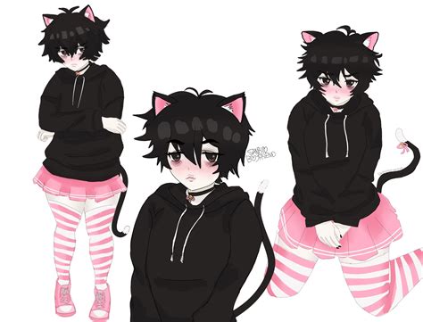 Old Drawing Of Doomer Catboy By Sanrioboyfriend On Newgrounds