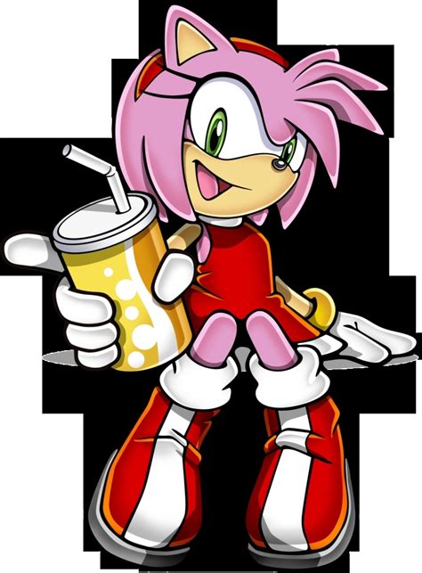 Amy Rose With A Soda Amy Rose Photo 18911127 Fanpop