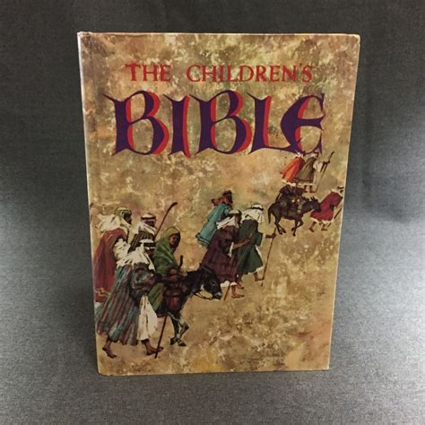 The Childrens Bible 1965 Golden Press Hardcover Illustrated Old New