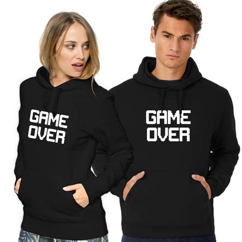 Gaming Hoodie Game Over 1001caps
