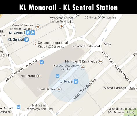 Booking nu hotel @ kl sentral 2*, in kuala lumpur on hotellook from $23 per night. KL Sentral Monorail station, KL Monorail | Malaysia ...