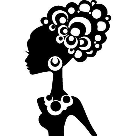 Sometimes you don't want to reinvent the wheel. afro silhouette png 20 free Cliparts | Download images on ...