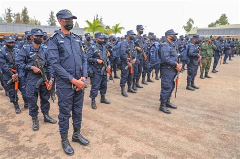Digp Namuhoranye Briefs Police Officers Prior To Mozambique Deployment